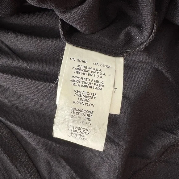 Karen Kane Multicolor Abstract 3/4 Sleeve Dress - Picture 4 of 11